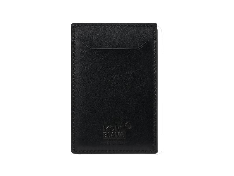 POCKET HOLDER 3 CC BLACK MEISTERSTUCK MONTBLANC 129683